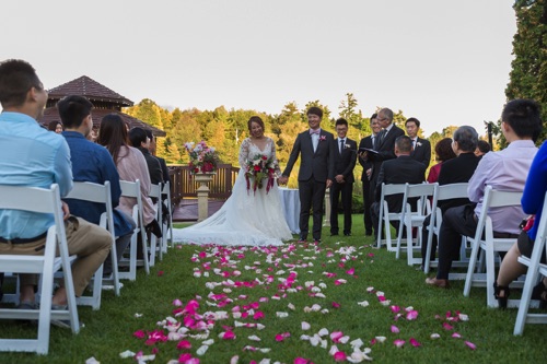 Waterfront ceremony